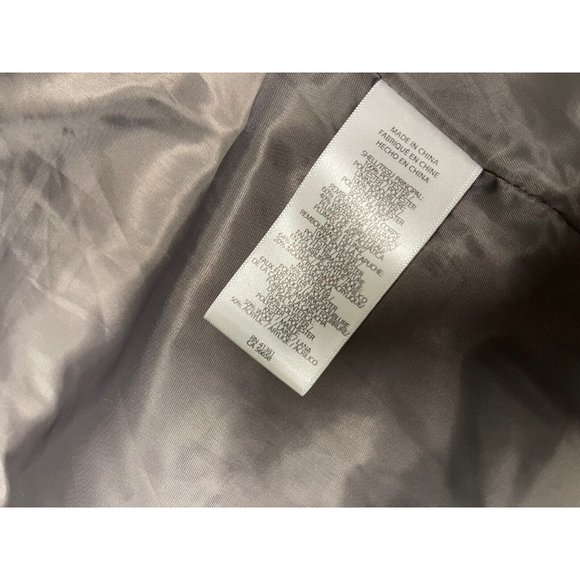 Ralph Lauren Faux-Fur-Trim Women's Winter Puffer Coat Light Green XL - Picture 11 of 11